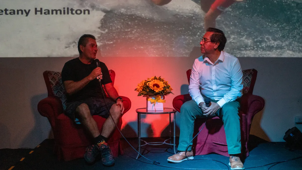 Papita y Fal&uacute; en la presentaci&oacute;n