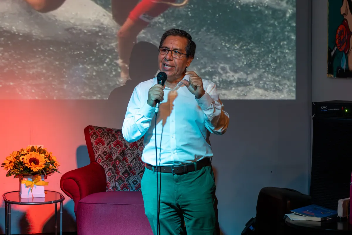 Fal&uacute; Padilla hablando sobre Mentalidad de Surfista